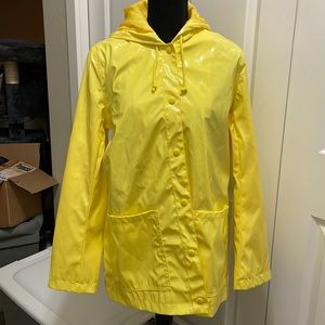 Bright Yellow Rain Jacket